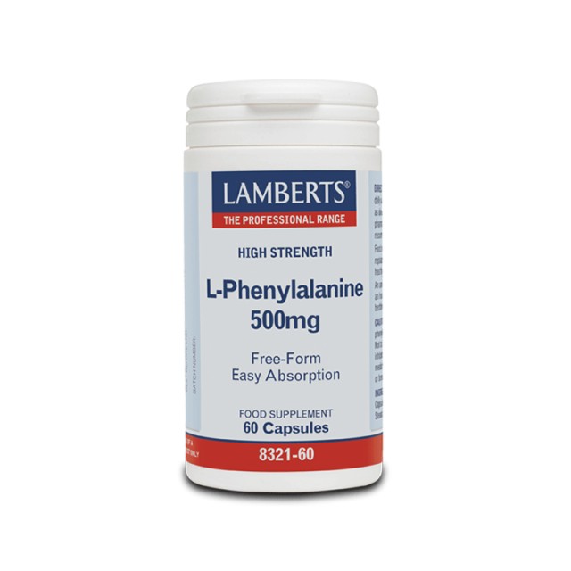 Lamberts L-Phenylalanine 500mg 60 κάψουλες