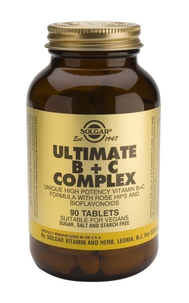 SOLGAR ULTIMATE B+C COMPLEX tabs 90s