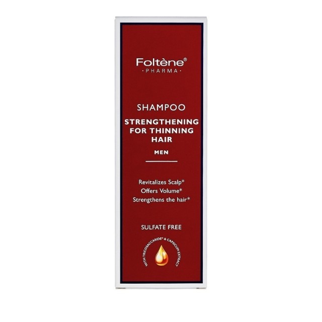 Foltene Shampoo Thinning Hair Men Δυναμωτικό Σαμπουάν Κατά της Ανδρικής Tριχόπτωσης 200ml