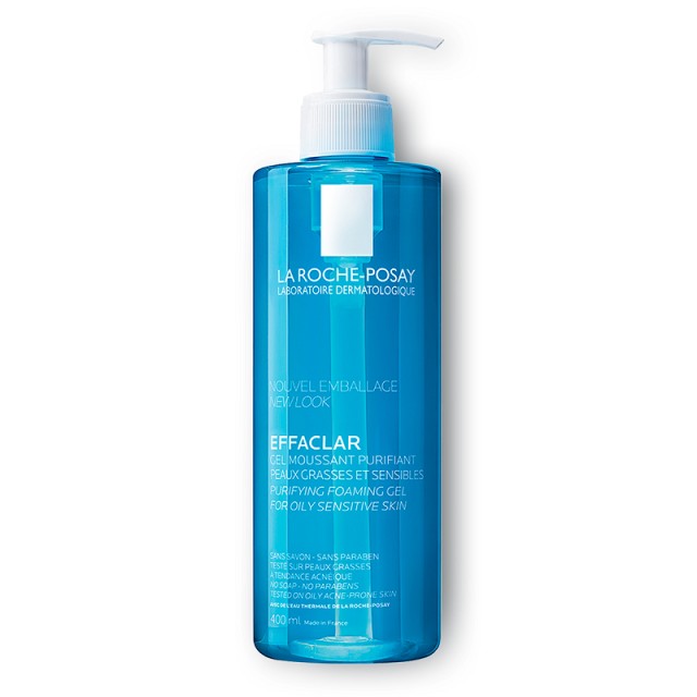 La Roche Posay Effaclar Cleansing Foaming Gel Καθαρισμός για το Μεικτό-Λιπαρό Δέρμα 400ml