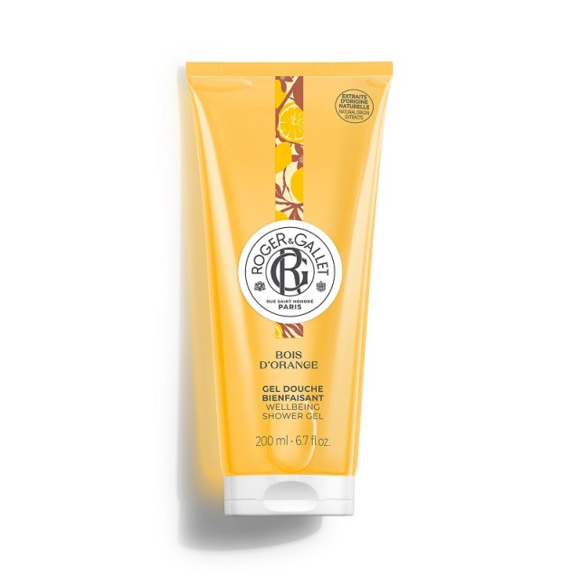 Roger&Gallet Bois DOrange Wellbeing Shower Gel Αναζωογονητικό Αφρόλουτρο 200ml