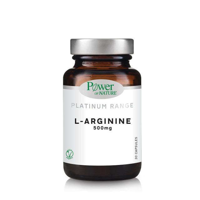 Power Health Platinum L-Arginine 500mg 30 κάψουλες