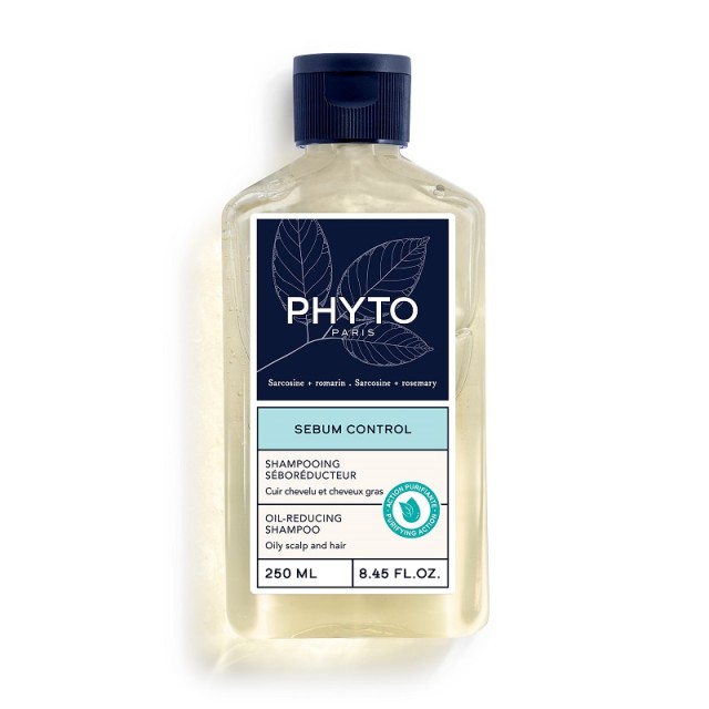 Phyto Sebum Control Σαμπουάν Ρύθμισης Λιπαρότητας 250ml