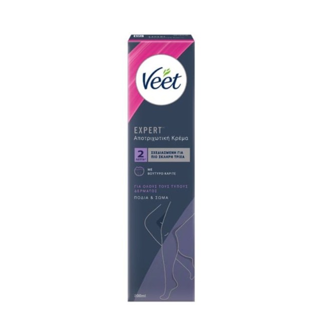 Veet Expert Αποτριχωτική Κρέμα για Πόδια & Σώμα 200ml