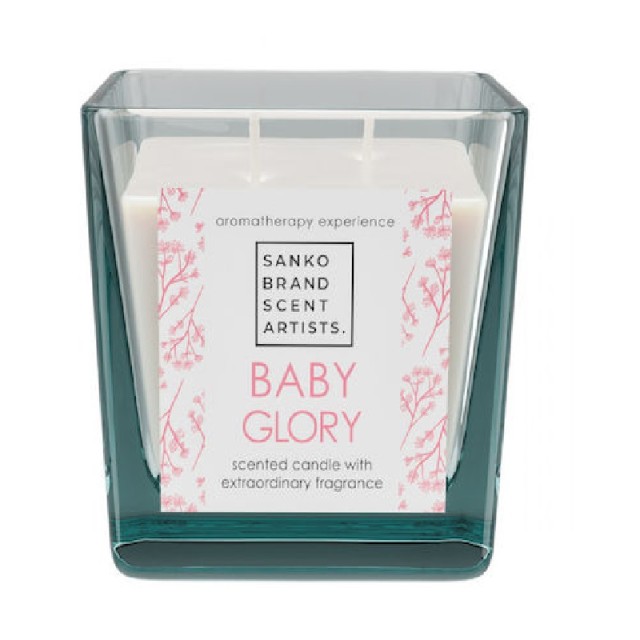 Sanko Candle Baby Glory Αρωματικό Κερί με Εξαιρετικό Άρωμα 200γρ