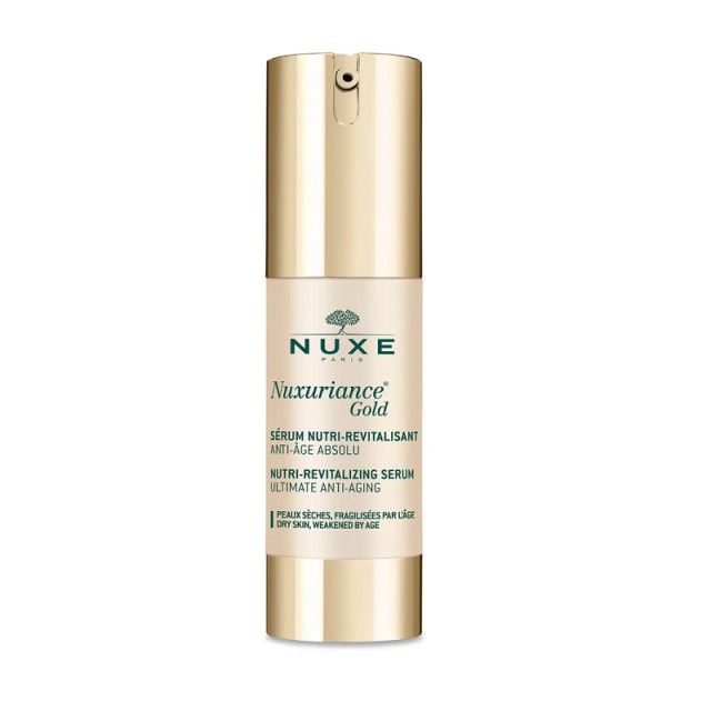 Nuxe Nuxuriance Gold Nutri-revitalizing Serum Αντιγηραντικός  Ορός Θρέψης & Αναζωογόνησης 30ml