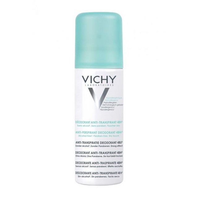 Vichy Deodorant 48h Aerosol Αποσμητικό σπρέυ με 48 ώρες δράση 125ml