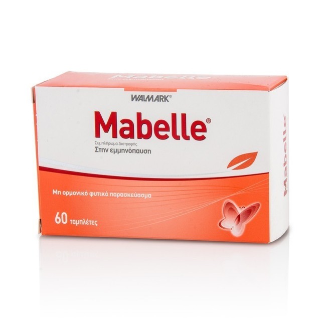 Mabelle tablets Φυτικά Οιστρογόνα για την αντιμετώπιση της εμμηνόπαυσης 60 ταμπλέτες