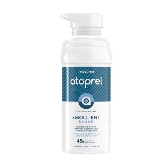 Frezyderm Atoprel Emollient Baume Μαλακτική Κρέμα Προσώπου/Σώματος για Έντονα Ξηρή & Ευαίσθητη Επιδερμίδα με Τάση Ατοπίας 300ml