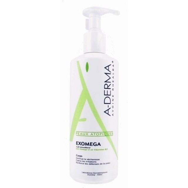 A-Derma Exomega Control Lait Emollient 400ml