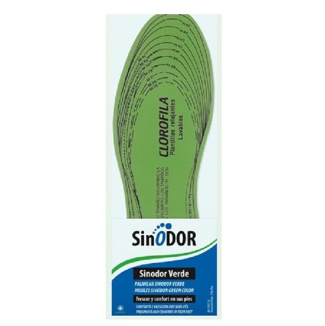 Herbi Feet Sinodor Ανατομικοί Πάτοι Παπουτσιών Green 2τμχ