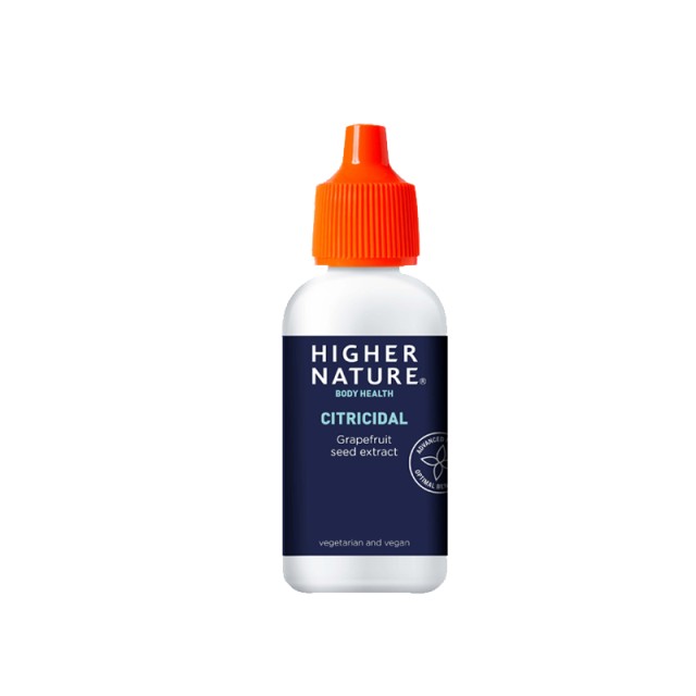 Higher Nature Citricidal Εκχύλισμα Σπόρων Γκρέιπφρουτ 100ml