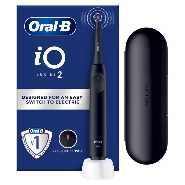 Oral-B iO Series 2  Ηλεκτρική Οδοντόβουρτσα, Μαύρο Χρώμα 1τεμ.