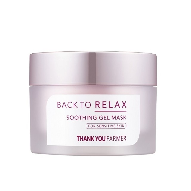 Thank You Farmer Back to Relax Soothing Gel Cream Ήπια Leave-On Μάσκα Gel 100ml