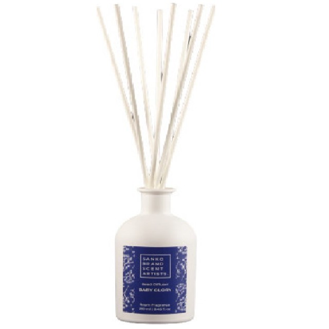 Sanko Reed Diffuser Baby Glory Αρωματικό Χώρου 250ml & Sticks