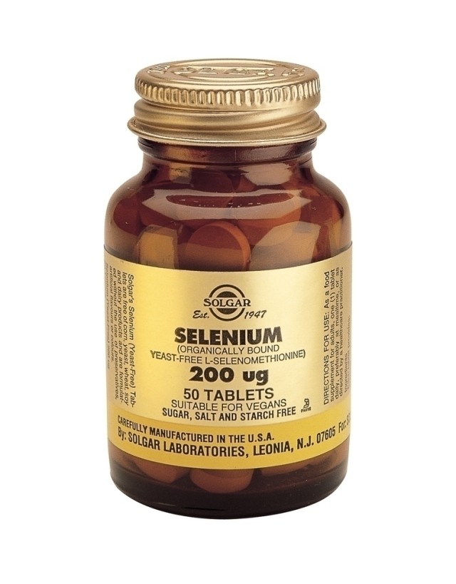 SOLGAR SELENIUM 200μg tabs  50s