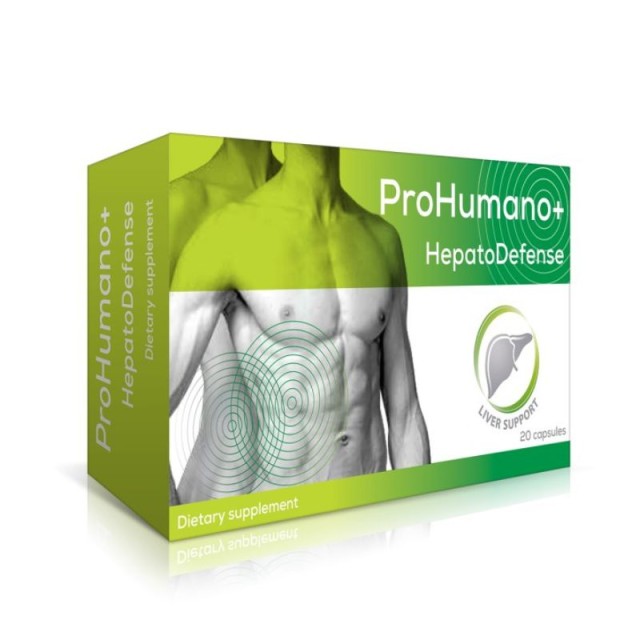 ProHumano+ HepatoDefense για την Υποστήριξη του Ήπατος 20 κάψουλες