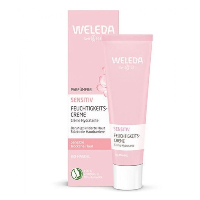 Weleda Sensitiv Κρέμα Ενυδάτωσης Προσώπου Πλούσιας Υφής με Αμύγδαλο 30ml