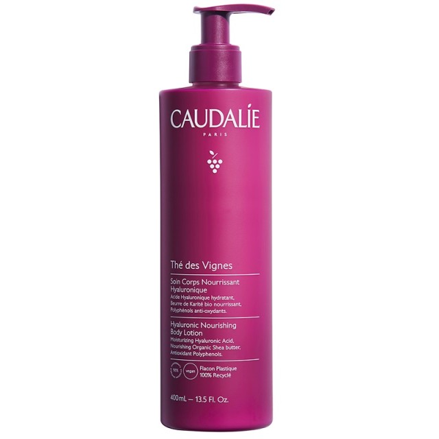 Caudalie The des Vignes Hyaluronic Nourishing Body Lotion Ενυδατατική Λοσιόν Σώματος για Θρέψη 400ml