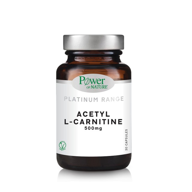 Power Health Platinum Acetyl & L-Carnitine 500mg 30 κάψουλες