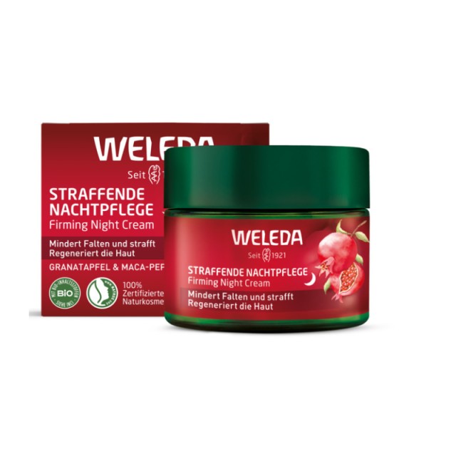 Weleda Firming Night Cream Κρέμα Νύχτας για Σύσφιξη με Ρόδι & Πεπτίδια Μάκα, 40ml