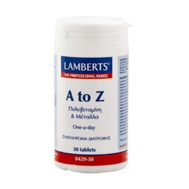 LAMBERTS A-Z MULTI VITAMINS 30TABS                                                       