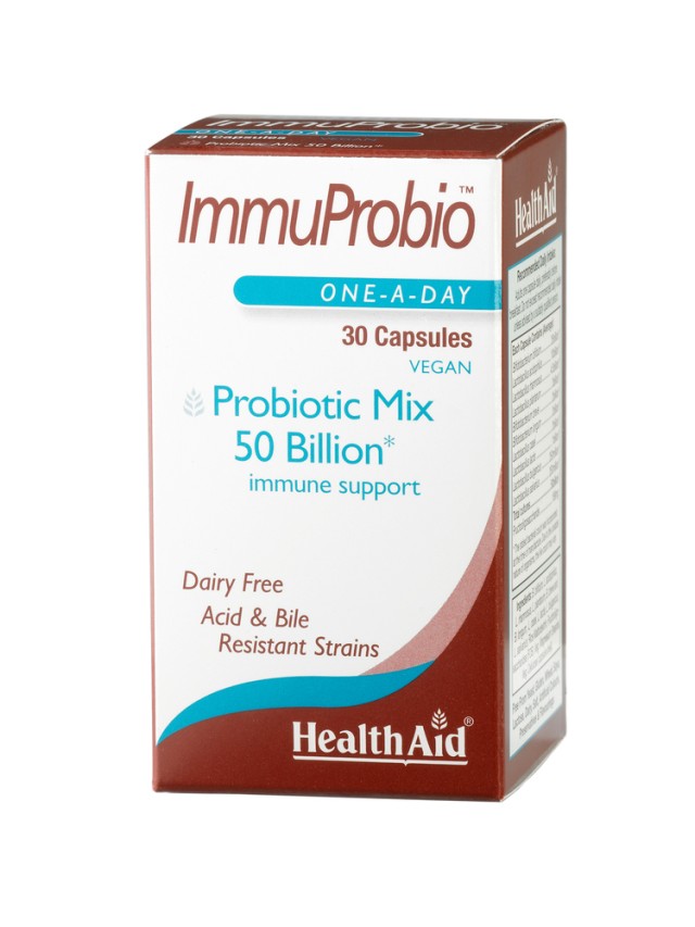 HEALTH AID IMMUPROBIO 50billion  30vcaps