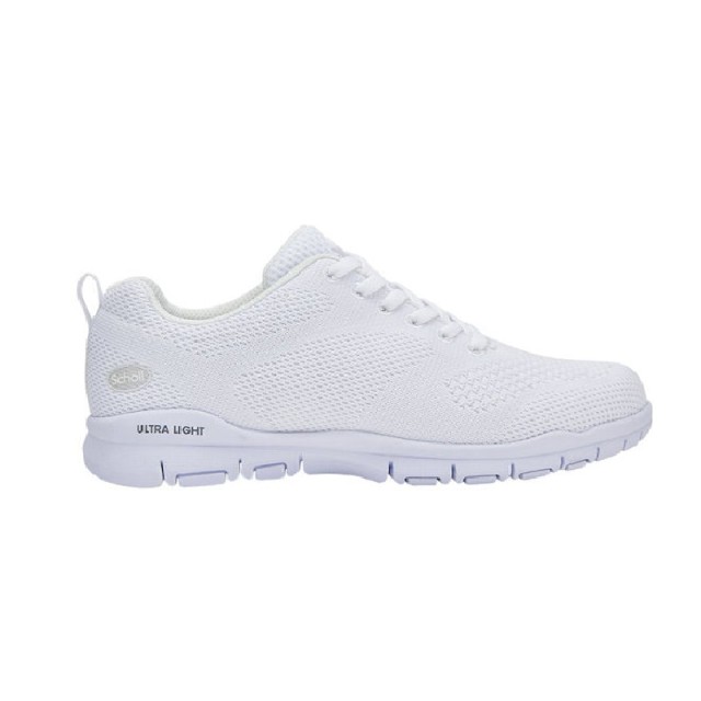 Scholl Jump Laces White No38