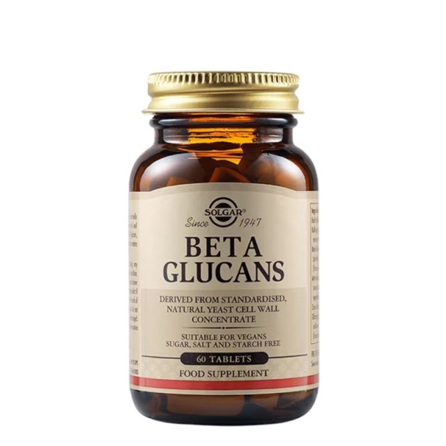 Solgar Beta Glucans 60 ταμπλέτες