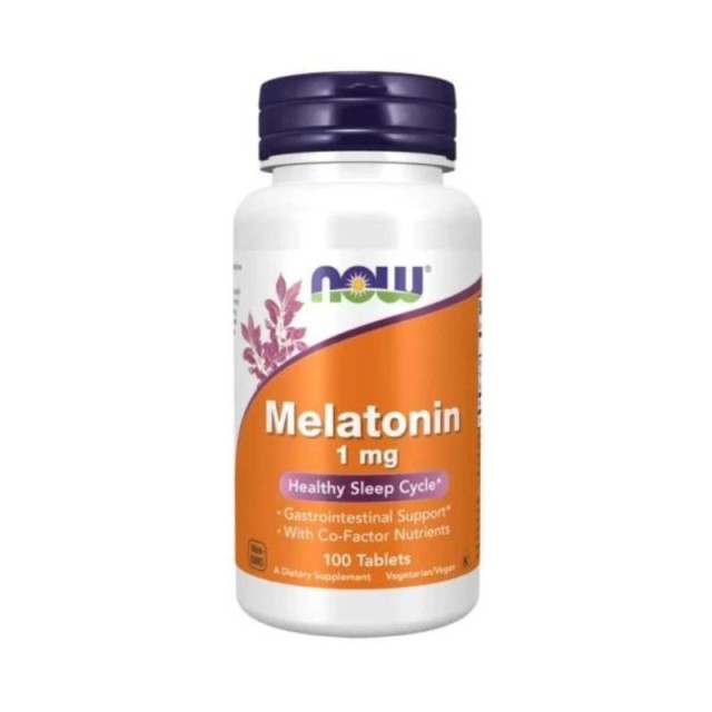 Now Melatonin 1 mg 100 ταμπλέτες