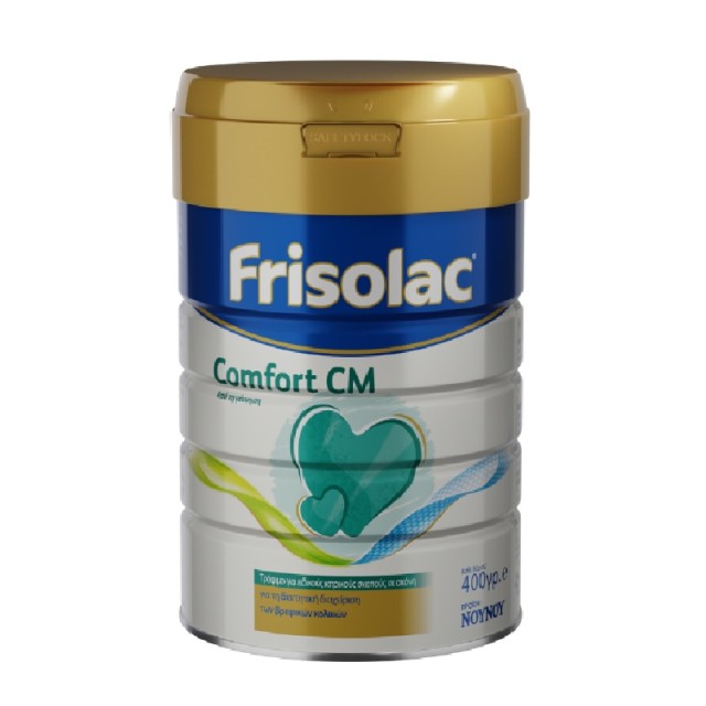 Frisolac Comfort CM Ειδικό Γάλα για τη Διαιτητική Διαχείριση των Βρεφικών Κολικών 0m+, 400gr