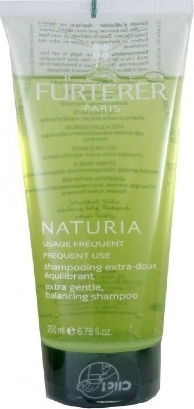 Rene Furterer Naturia Extra Gentle Shampoo Aπαλό Εξισορροπιστικό Σαμπουάν 200ml