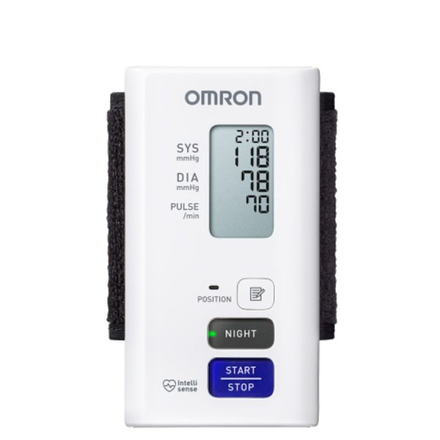 Omron NightView Έξυπνο Πιεσόμετρο Καρπού Ημερήσιας & Νυχτερινής Μέτρησης (HEM-9601T-E3) 1 τεμ.