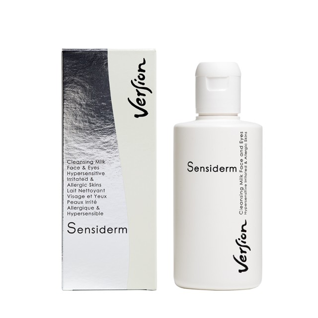 Version Sensiderm Cleansing Milk Γαλάκτωμα Καθαρισμού Προσώπου και Ματιών 200ml