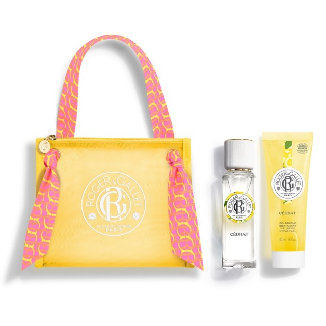 Roger&Gallet Promo Pack Cedrat Eau Parfumée Bienfaisante 30ml & Αφρόλουτρο 50ml