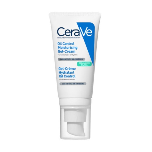 CeraVe Oil Control Moisturising Gel Cream Ενυδατική Κρέμα για Εξισορρόπηση της Λιπαρής Επιδερμίδας 52ml