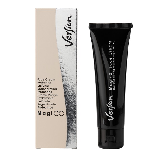 Version Magi CC Face Cream Αντιρυτιδική Κρέμα Προσώπου με Χρώμα 50ml