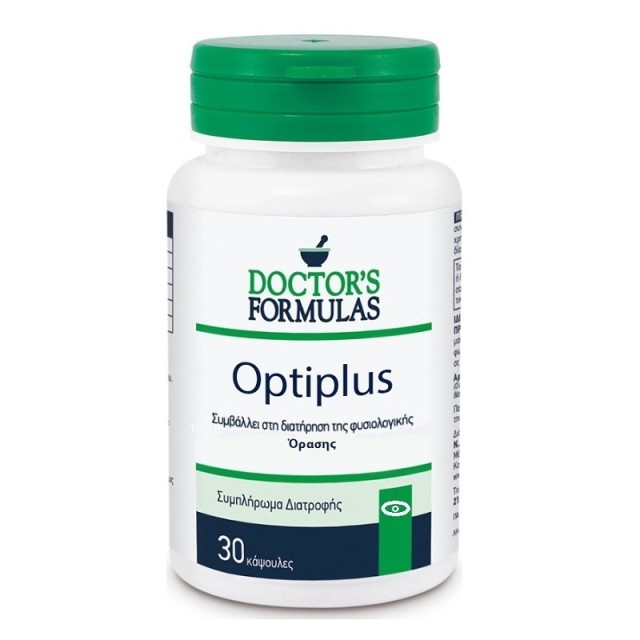 Doctors Formulas Optiplus Διατήρηση Φυσιολογικής Όρασης 30 caps