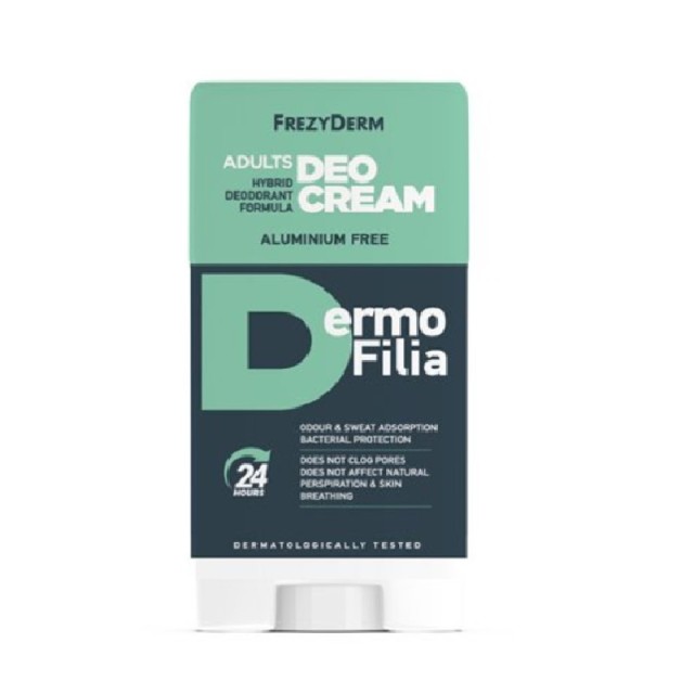 Frezyderm Dermofilia Adults Αποσμητικό 24h σε Κρέμα Χωρίς Αλουμίνιο 40ml