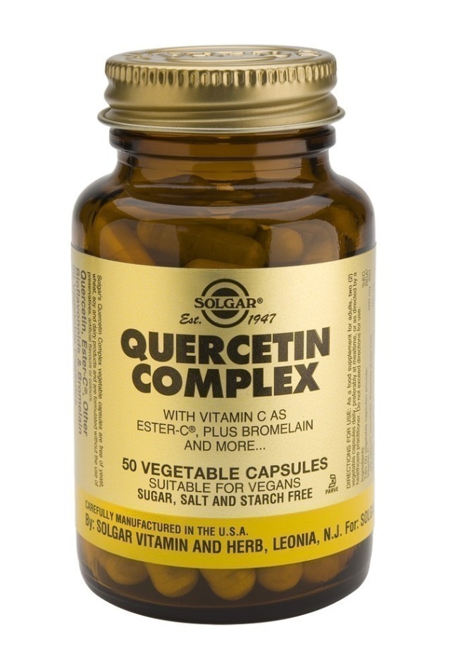 SOLGAR QUERCETIN COMPLEX veg.caps  50s