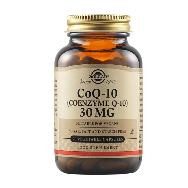 Solgar Coenzyme Q-10 30mg 90 φυτικές κάψουλες