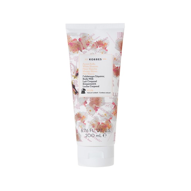 Korres Body Milk White Blossom Ενυδατικό Γαλάκτωμα Σώματος, 200ml