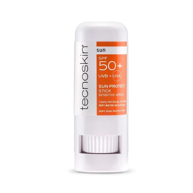 Tecnoskin Sun Protect Stick SPF50+ Αντηλιακό Stick για Ευαίσθητες Ζώνες 10gr