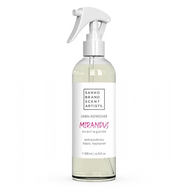 Sanko Mirandus Linen Refresher Mirandus Avant-Garde Aρωματικό Υφασμάτων 200ml