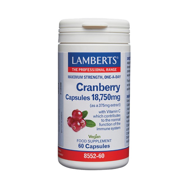 Lamberts Cranberry 18.750mg 60 ταμπλέτες