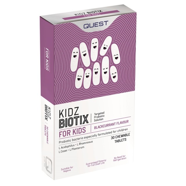 Quest Kidzbiotix 30chew tabs