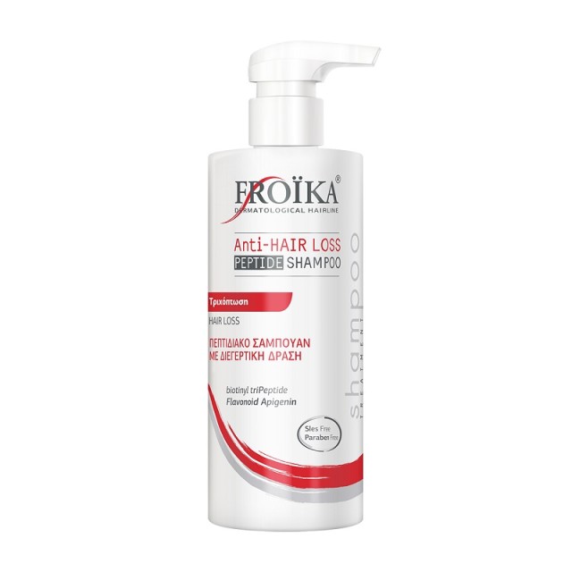 Froika Anti Hair Loss Peptide Shampoo Πεπτιδιακό Σαμπουάν κατά της Τριχόπτωσης 400ml