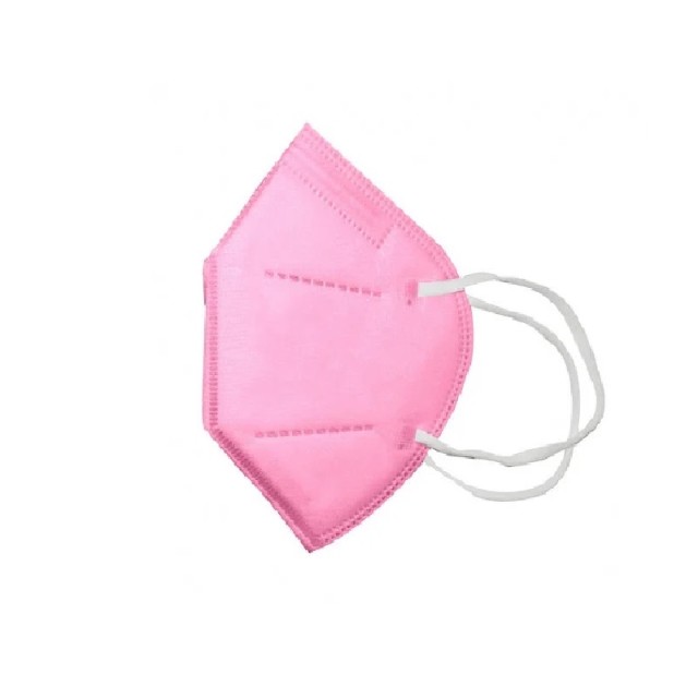 Rhein Mask FFP2 NR Μάσκα Προστασίας Pink Love XXS 10 τεμ