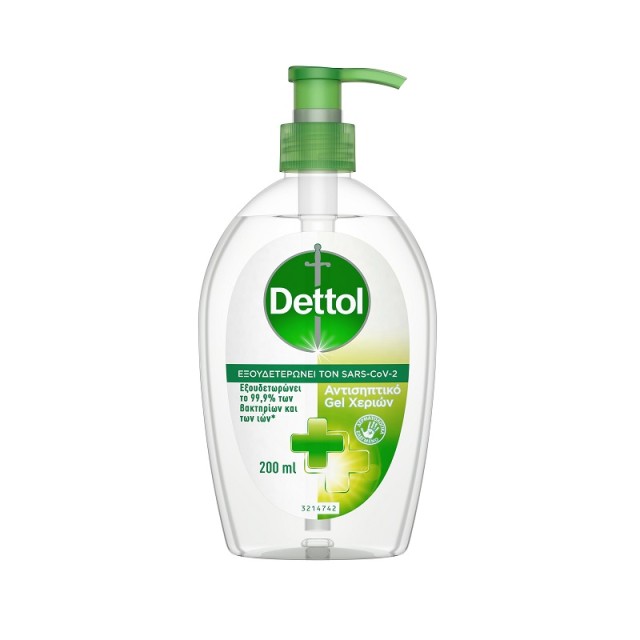 Dettol Αντισηπτικό Υγρό Gel για τα Χέρια 200ml