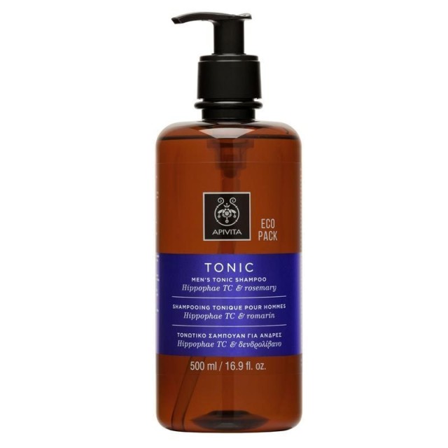 Apivita Mens Tonic Shampoo Hippophae TC & Δενδρολίβανο 500ml